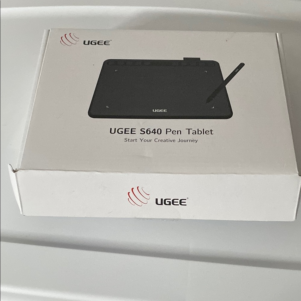 S640 Pro Black Tablet with Stylus